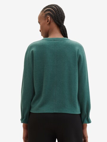 TOM TAILOR DENIM Sweatshirt in Groen