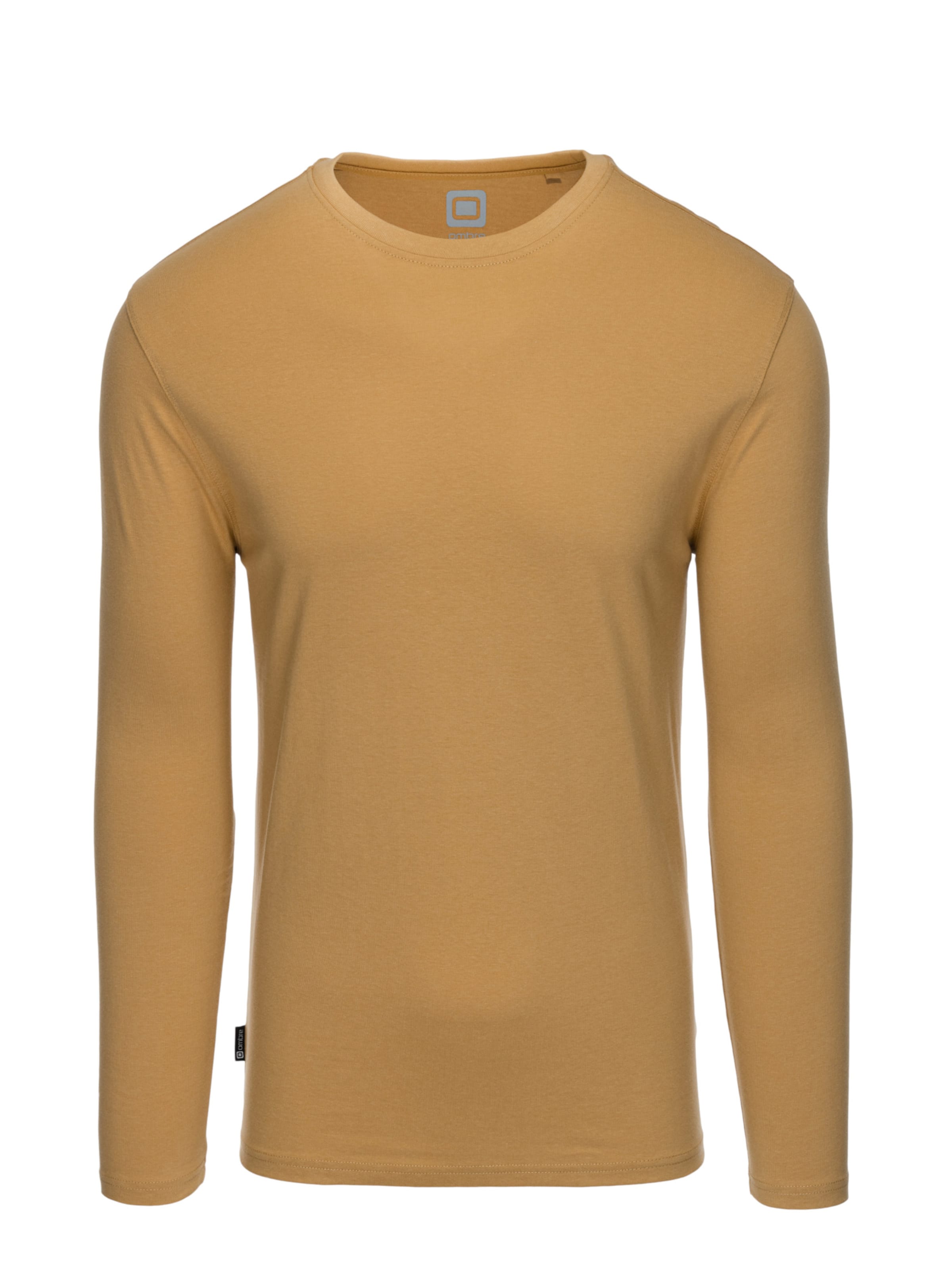 T-Shirt Ombre en beige : devant