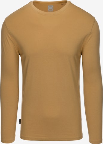 Ombre Shirt in Beige: front