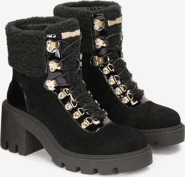 Kazar - Botas con cordones en negro