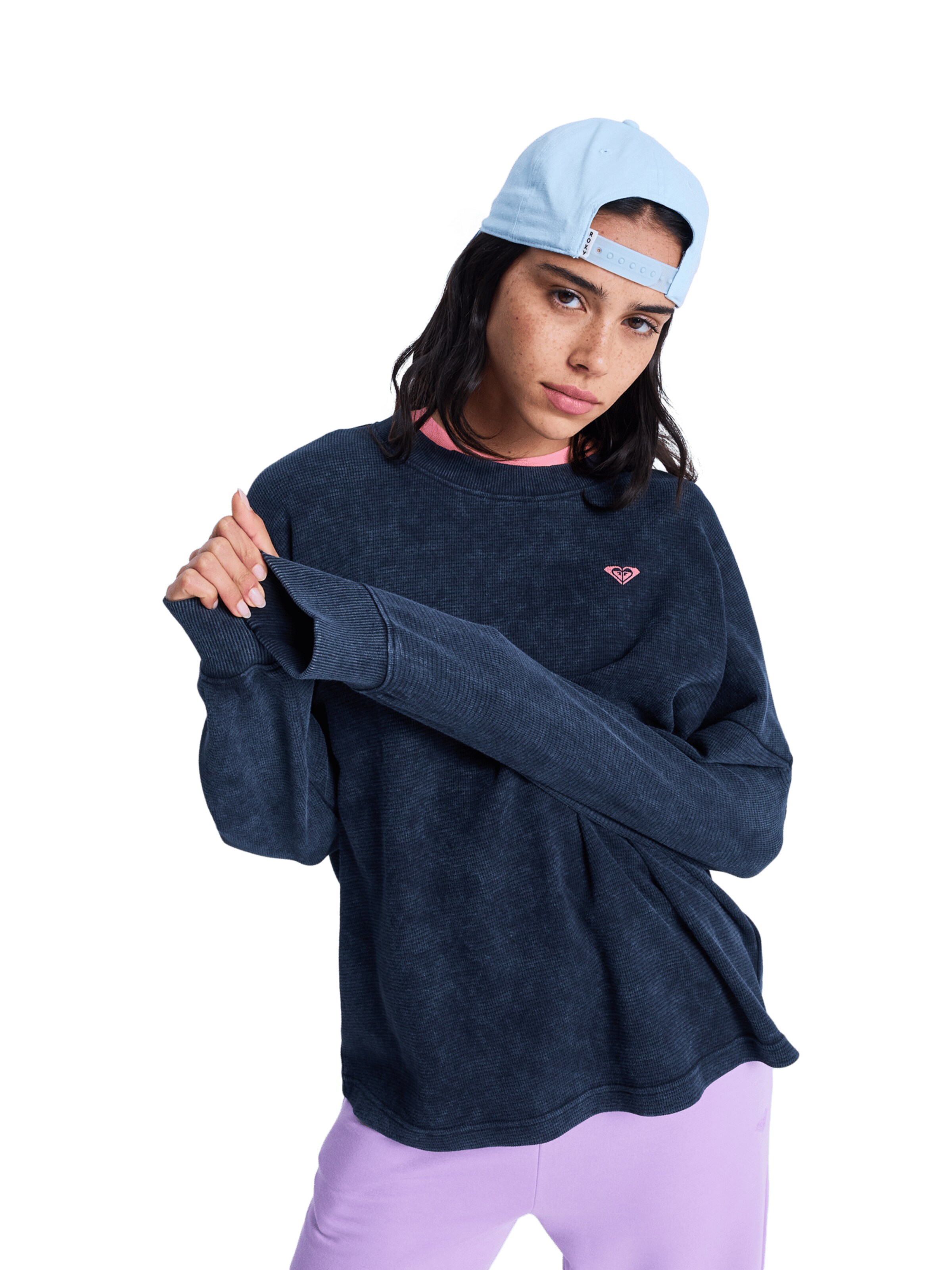 ROXY Shirt 'Eastside Midweight' in Blue: front