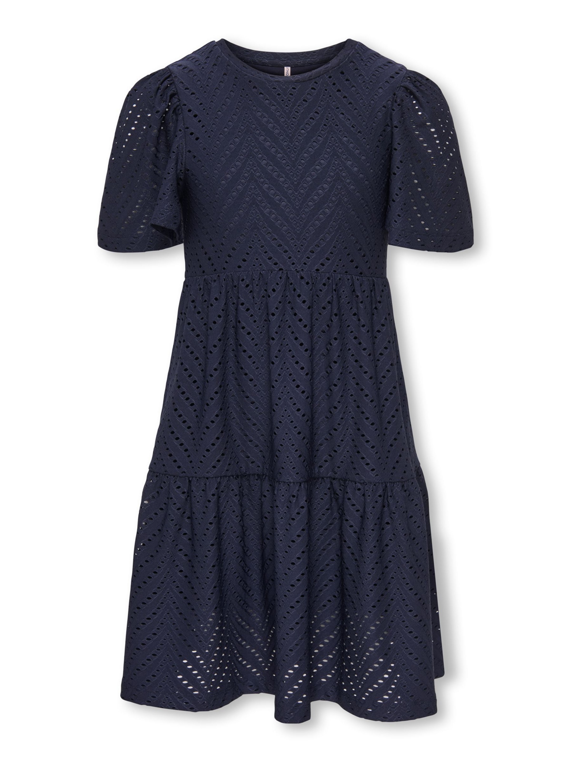 ONLY GIRLS Jurk 'Carla' in Grijs: voorkant