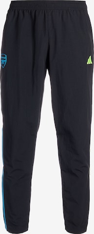 ADIDAS PERFORMANCE Slim fit Workout Pants 'Arsenal' in Black: front