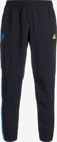 ADIDAS PERFORMANCE Slimfit Sportbroek 'Arsenal' in Zwart: voorkant