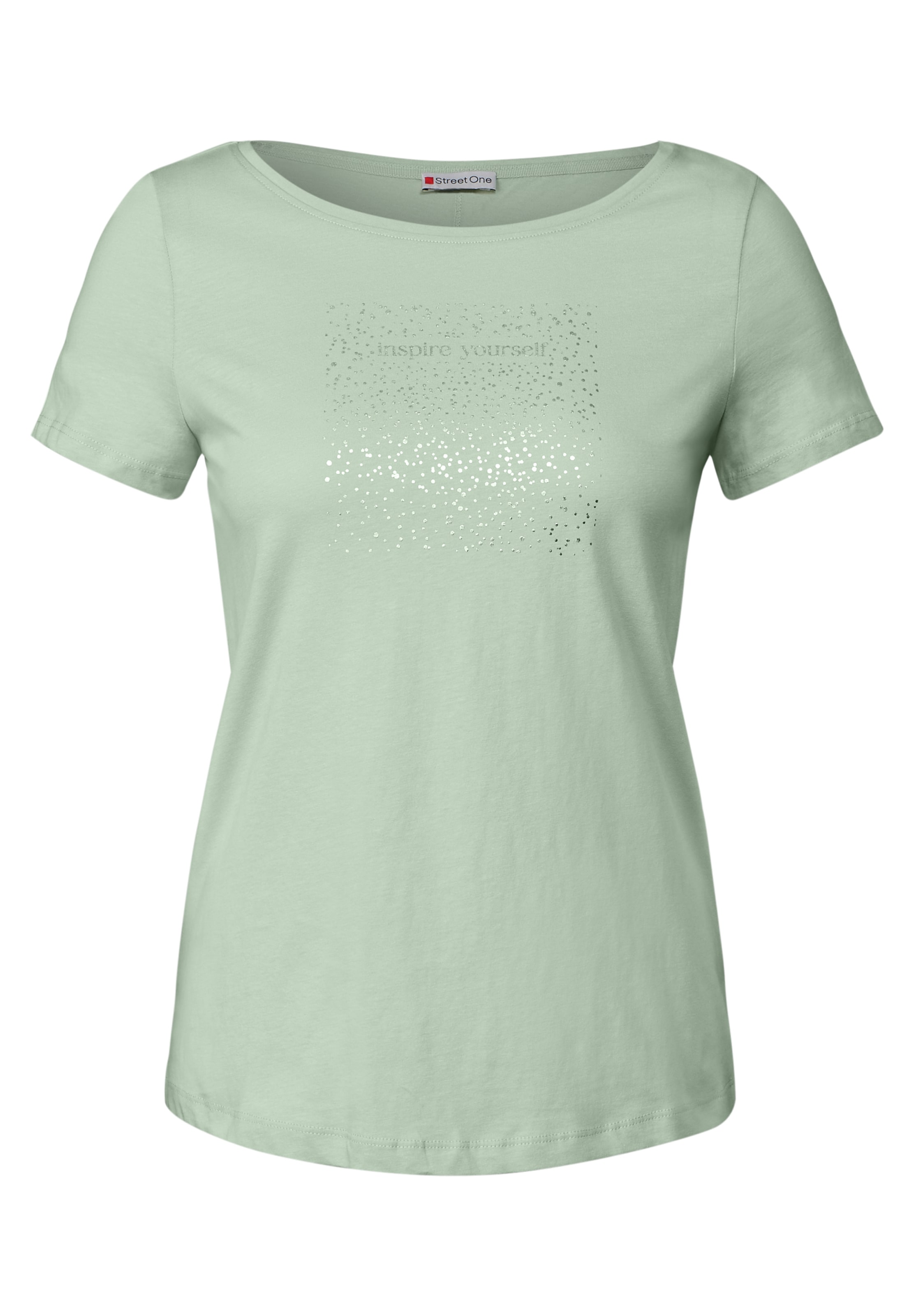 STREET ONE Shirt in Green: front