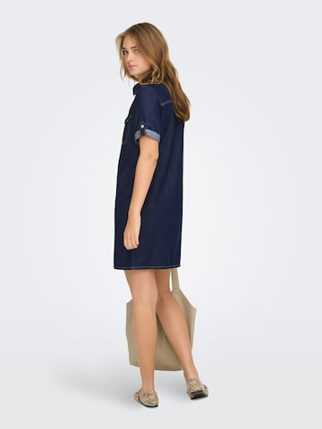 Robe-chemise 'ONLLisa' ONLY en bleu
