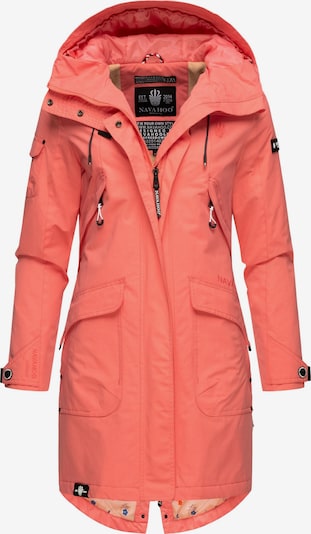 NAVAHOO Weatherproof jacket 'Pfefferschote' in Orange / Black, Item view