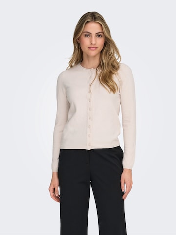 ONLY Kardigan 'ONLLOYAL' w kolorze beżowy: przód