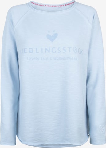 LIEBLINGSSTÜCK Shirt 'Cathrina' in Blau: Vorderseite