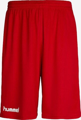 Hummel Sportbroek in Rood: voorkant