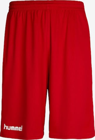 Pantalon de sport Hummel en rouge : devant