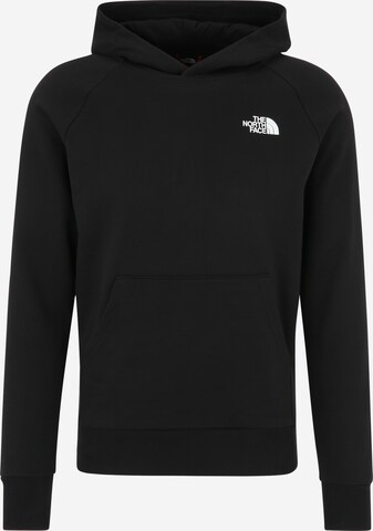 THE NORTH FACE Sweatshirt in Zwart: voorkant