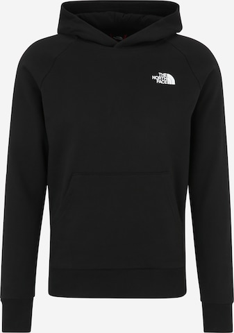 THE NORTH FACE - Sudadera en negro: frente