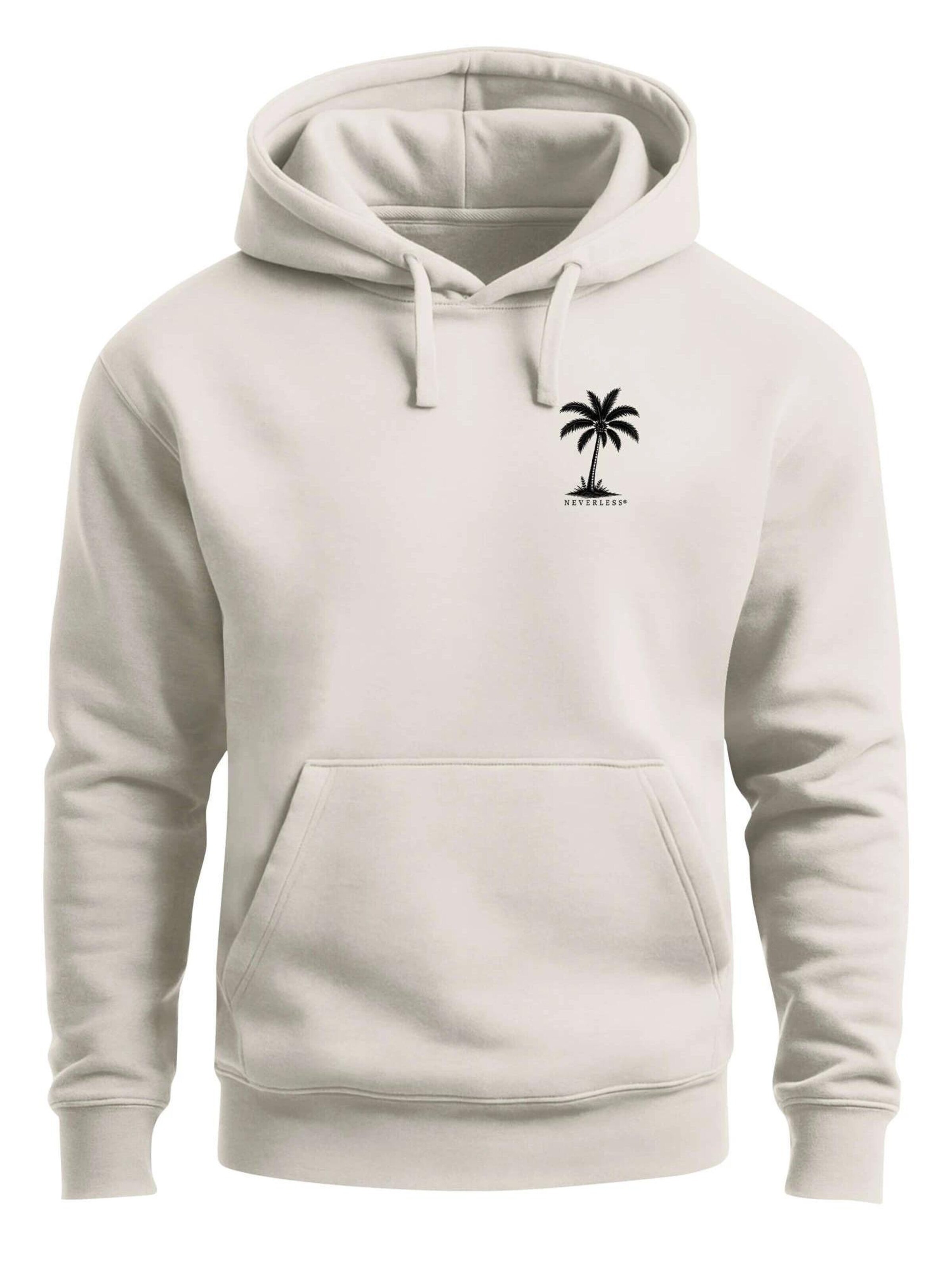 Neverless Sweatshirt 'French Riviera' in Beige