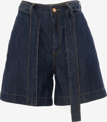 BIG STAR Regular Broek in Blauw: voorkant