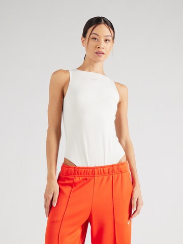 Body sportiv de la NIKE pe alb: față