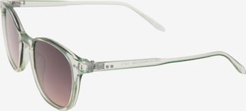Leslii Sunglasses in Green: front