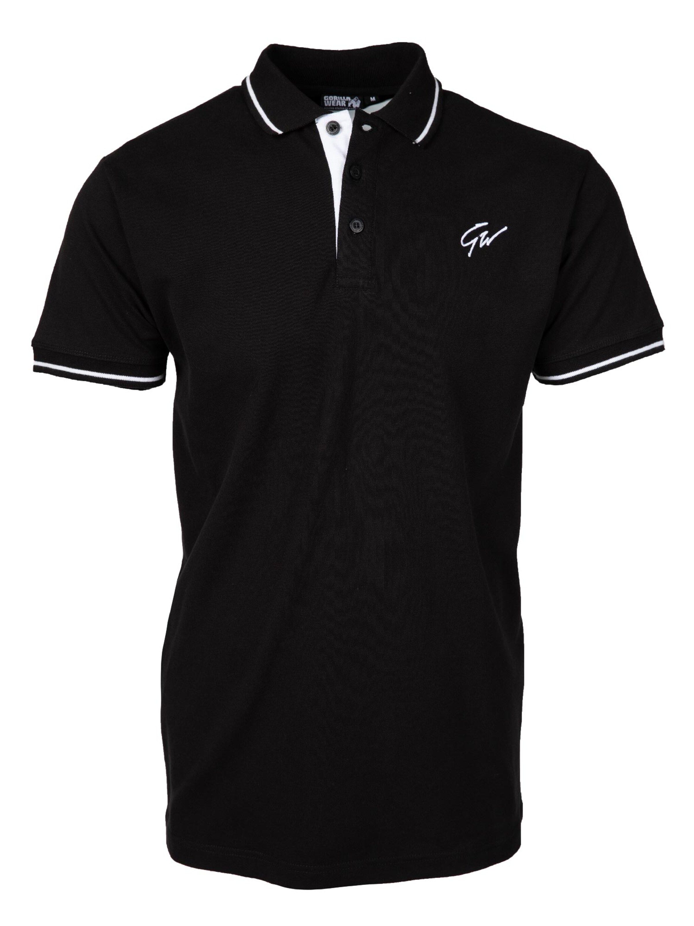 Gorilla Wear Performance shirt 'Delano' in Black: front