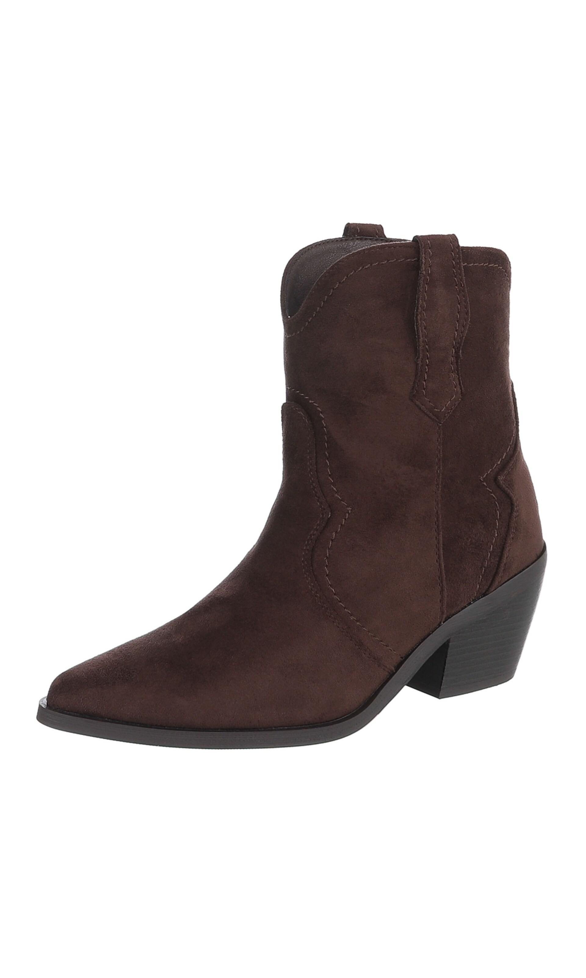 Ital-Design Stiefelette in 36 in dunkelbraun, Produktansicht