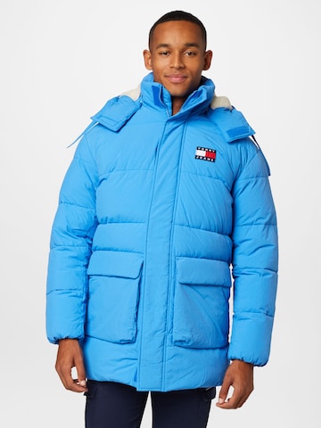 Veste d’hiver Tommy Jeans en bleu : devant