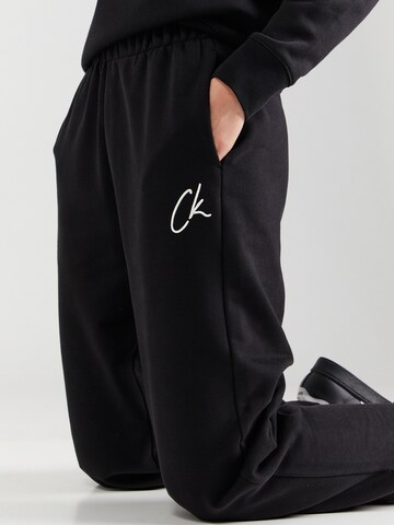 Effilé Pantalon Calvin Klein Jeans en noir