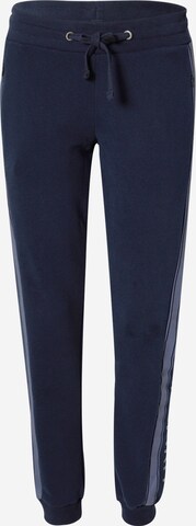 Soccx Tapered Broek in Blauw: voorkant