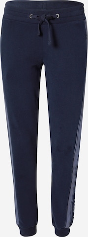 Soccx Tapered Pants in Blue: front