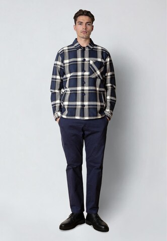 Clean Cut Copenhagen Regular Fit Hemd 'Asher' in Blau