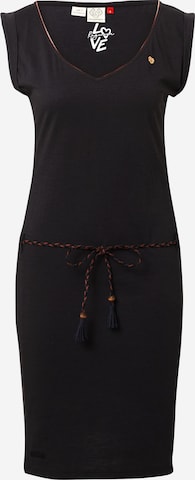 Ragwear فستان 'SLAVKA' بلون أسود: الأمام