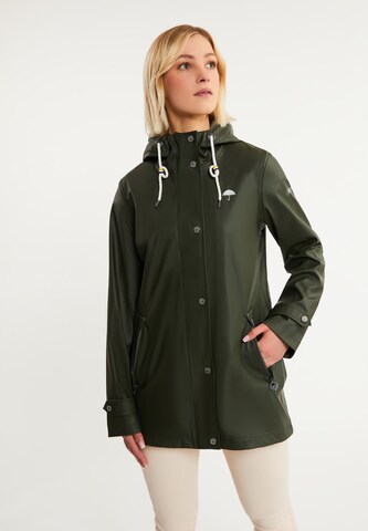 Schmuddelwedda Weatherproof jacket in Green: front