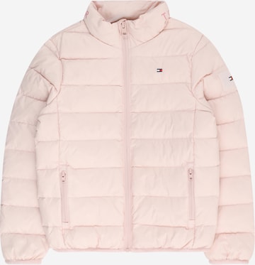 TOMMY HILFIGER Jacke 'Essential' in Pink: predná strana