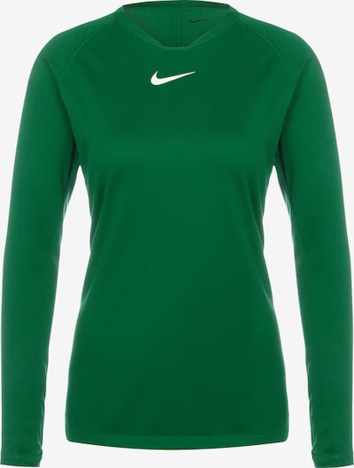 NIKE T-shirt fonctionnel 'Park' en vert gazon / blanc, Vue avec produit