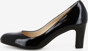 Escarpins 'BIANCA' EVITA en noir : devant