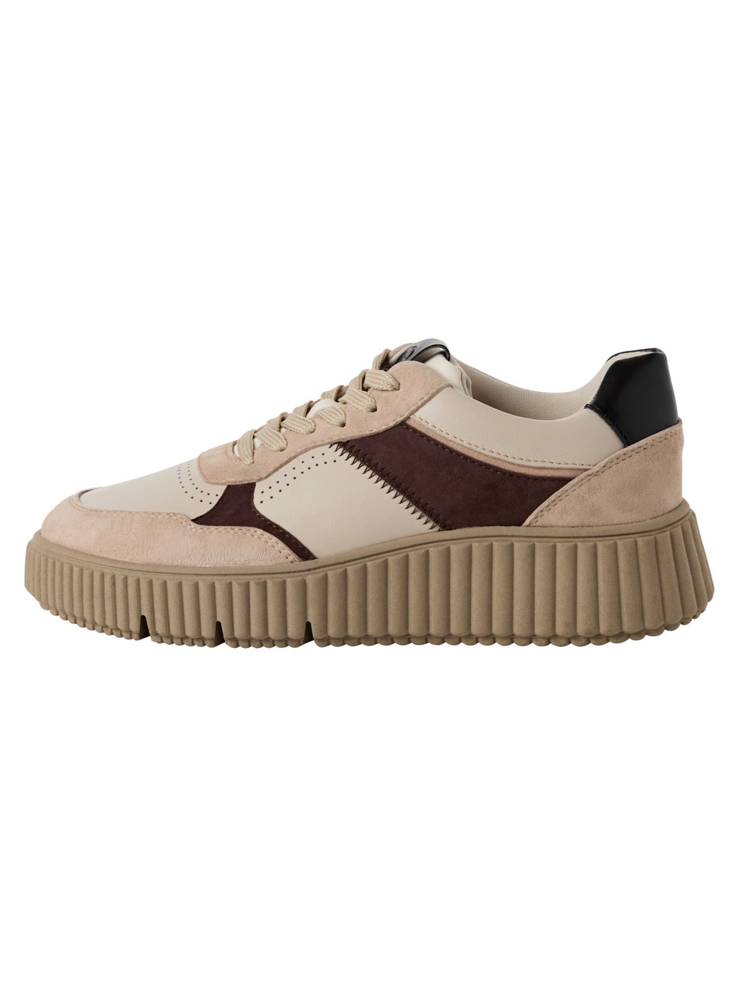 Baskets basses Tamaris en beige