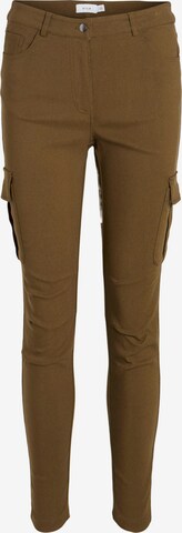 VILA Cargo trousers in Green: front