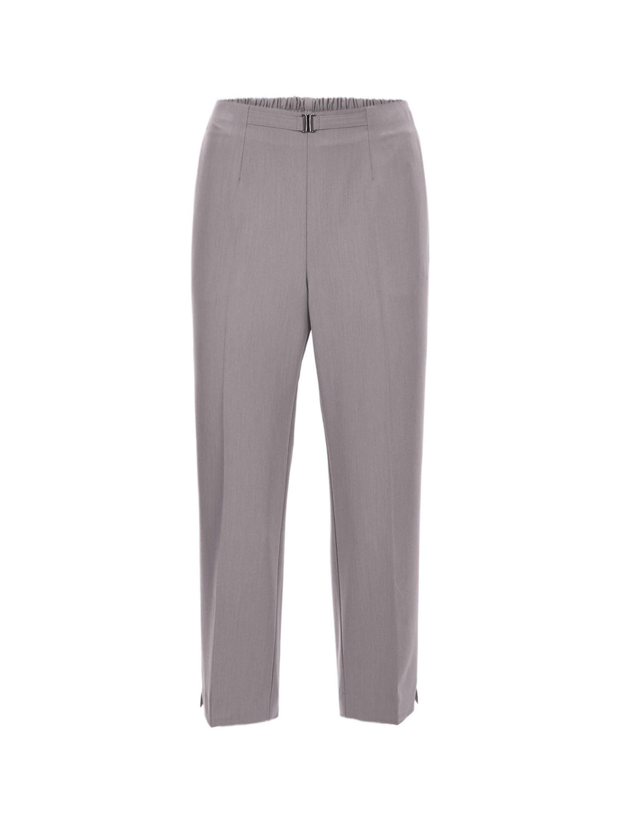 Goldner Regular Trousers 'Martha' in Grey: front