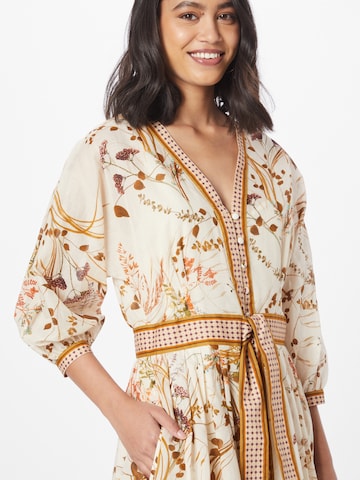 Riani Shirt Dress in Beige