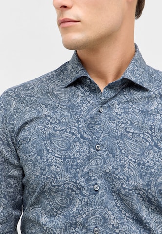 ETERNA Slim fit Zakelijk overhemd in Blauw