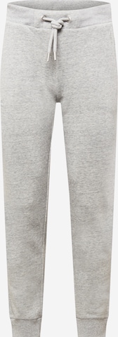 Effilé Pantalon Superdry en gris : devant