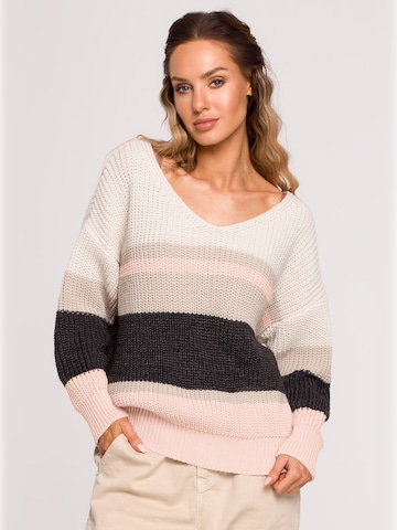 made of emotion - Jersey en rosa: frente