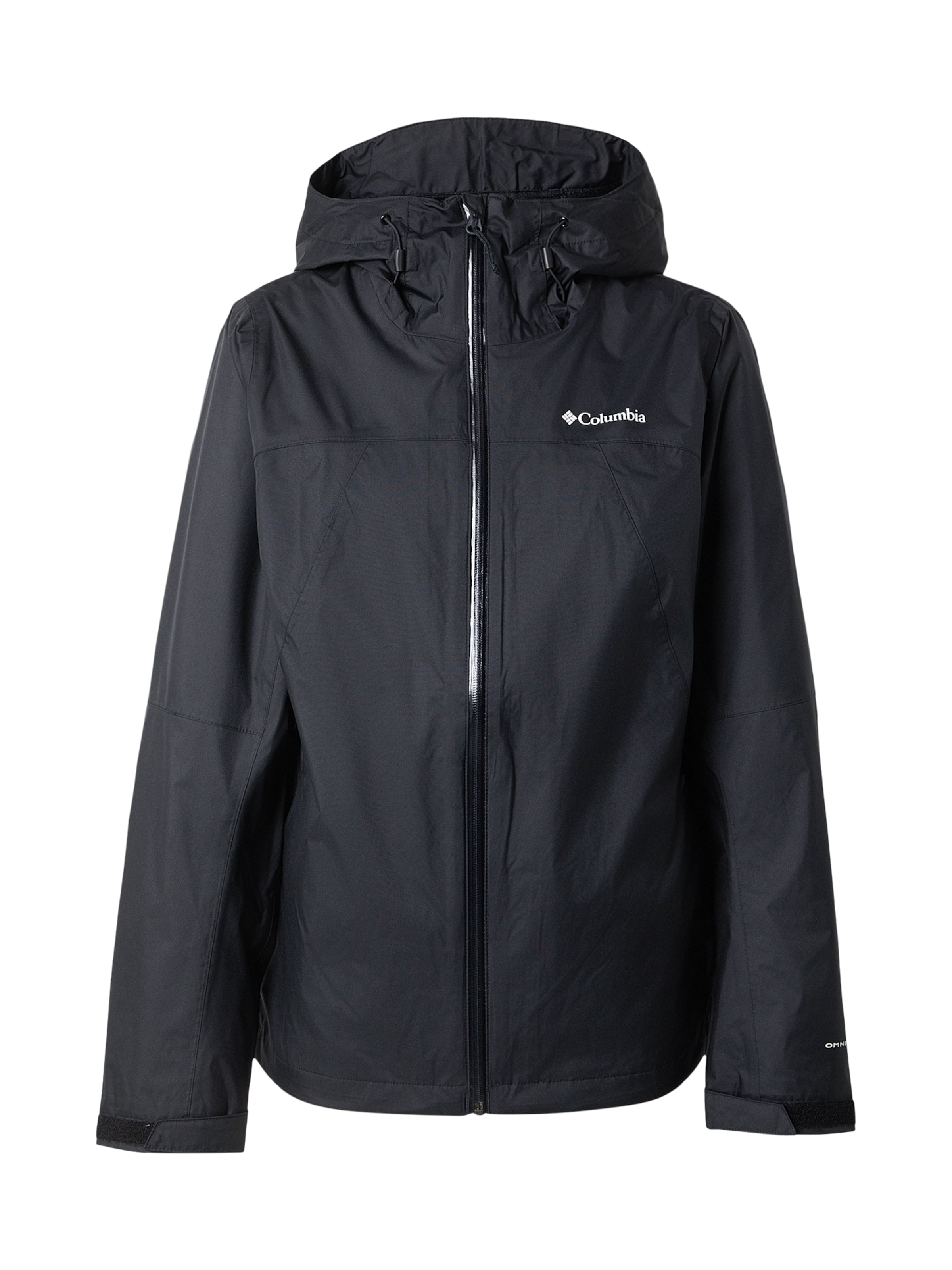 COLUMBIA - Chaqueta de montaña 'Inner Limits' en negro: frente