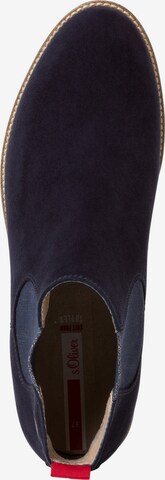 Chelsea Boots s.Oliver en bleu