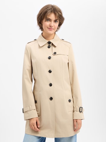 Manteau mi-saison ' Jasmin ' Franco Callegari en beige : devant