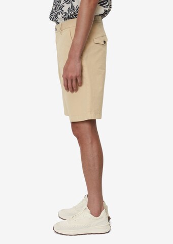 Marc O'Polo Regular Shorts 'Eksjö' in Beige