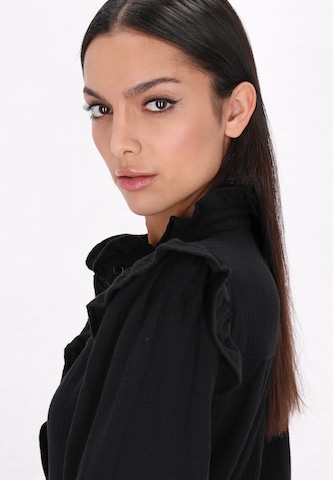 myMo ROCKS Blouse in Zwart