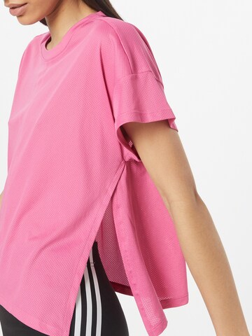 ADIDAS SPORTSWEAR Performance Shirt 'Hiit Aeroready Quickburn ' in Pink