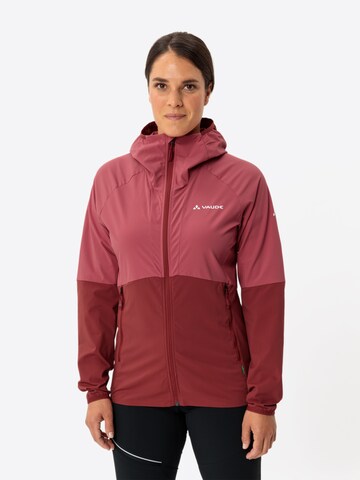 VAUDE Outdoorjacke 'Tekoa' in Rot: Vorderseite