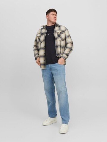 Jack & Jones Plus Shirt 'JJESTAR' in Black