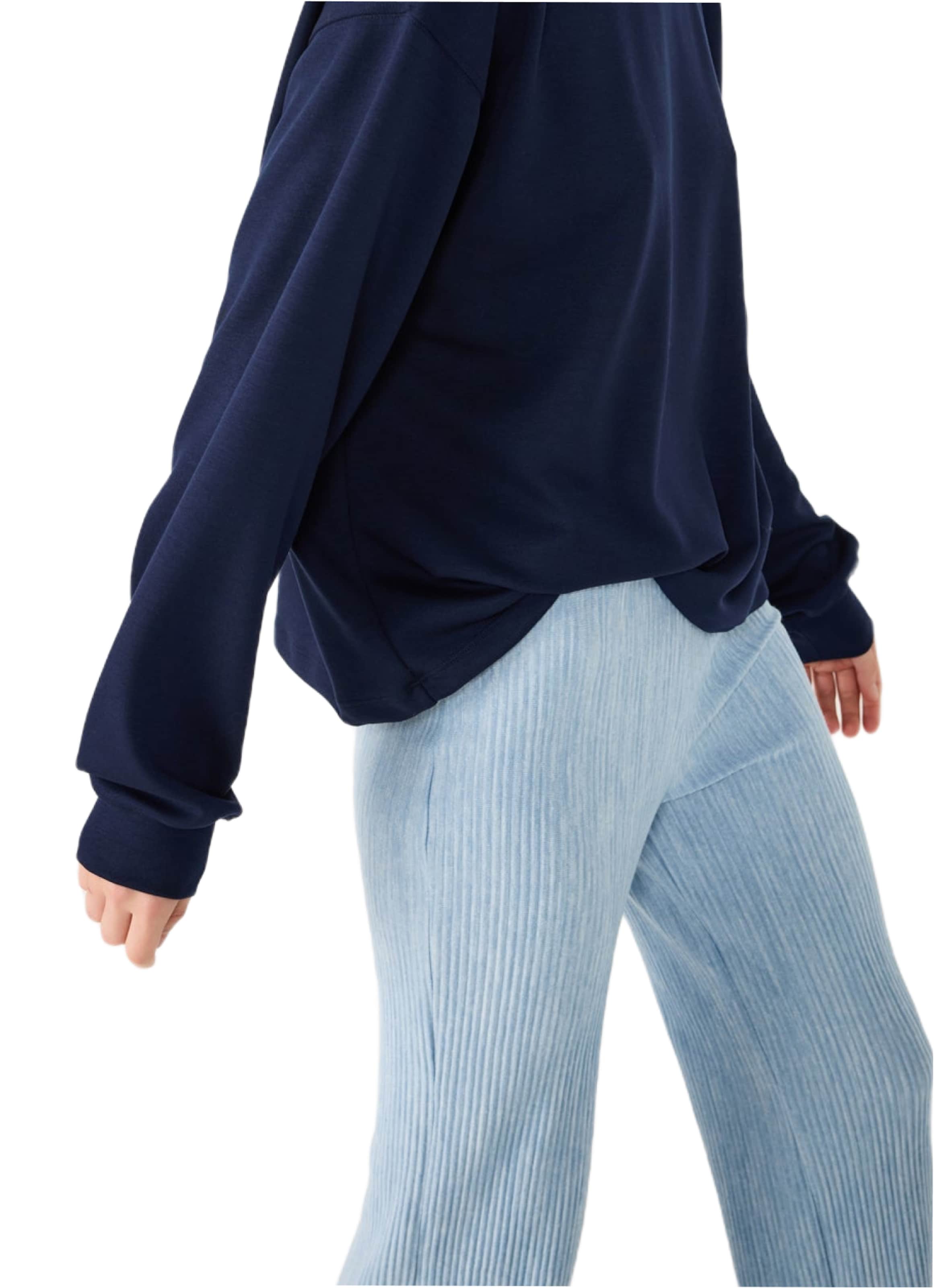 No Matter What Pullover in Blau