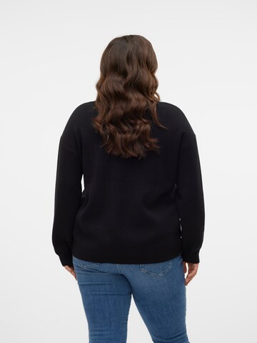 Vero Moda Curve Trui 'VMCGold' in Zwart